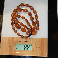 Beautiful carnelian necklace at a good price, circular length 70cm