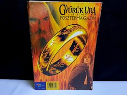 Gyűrűk Ura posztermagazin 2002 december, nagy méretű poszterekkel
