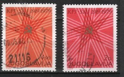 Jugoszlávia  0169 Mi 1784-1785    0,30 Euró