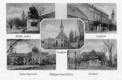 B - 252 Posta tiszta magyar városok,  települések: Hódmezővásárhely részletek