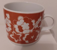 Alföldi porcelain mug rust brown