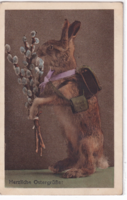 H:157 Húsvéti antik Üdvözlő képeslap