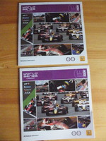 World series by Renault 2009 - Renault sport, 2 db gyűjtőfüzet, 8 db dedikálással