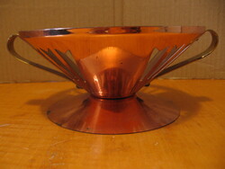 Copper bowl with ears, bowl