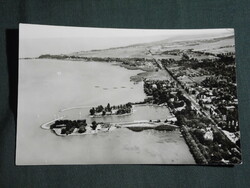 Képeslap, Balatonföldvár, látkép részlet ,móló, kikötő