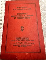 Weiss Manfred Öntöttvas radiátorok, kazánok és szerelvények katalógus 1932-33. Csepel