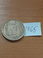 Luxembourg 20 Francs 1982 Grand Duke John Aluminium-Bronze #765