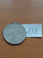 Mauritius 1 Rupee Rupee 2002 Copper-Nickel, Coat of Arms #898