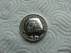 Silver commemorative medal in Salgótarján 33.18 Gram diameter 38 mm