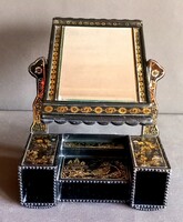 Japanese mother-of-pearl inlaid jewelry holder is negotiable.