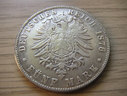 Német Birodalom 5 Márka 1876  Másolat ( COPY ) Ha valakinek hiányzik
