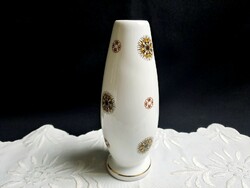 Hollóházi porcelán váza 16 cm