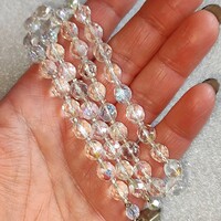 Aurora borealis crystal necklace 46cm