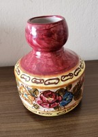 Unique painted Italian vase 16 cm
