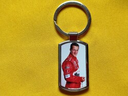 Michael Schumacher Metal Keychain