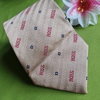 ESKÜVŐ NYK50 - Óarany alapon felírat - selyem nyakkendő
