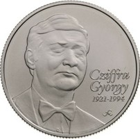 György 2000 HUF 2021 non-ferrous commemorative medal in closed unopened capsule + description