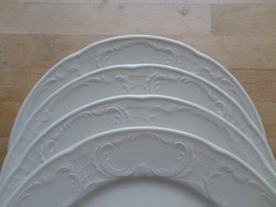 4 db Bauscher Bavaria  porcelán tányér lapostányér 24,5 cm