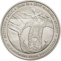 2000 HUF Basic Law 2021 non-ferrous metal commemorative medal in closed unopened capsule + description