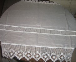 Wonderful vintage style double lacy curtain