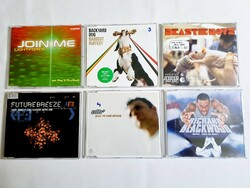 6 old, original music CDs in one 8