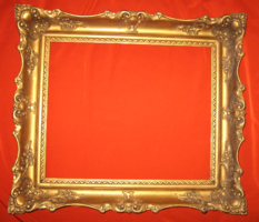 Beautiful wide antique blondel frame 50 cm x 60 cm