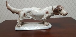 HERENDI/Vastagh György/ hibátlan kutyaszobor..40 cm