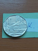 Cuba 1 peso 2007 steel nickel plated #k