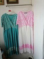 They are more beautiful than me plus size 2 pcs flashy light flannel thin summer cotton nightgown xxl xxxl 48 50 52
