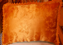 Silk brocade decorative pillow. 48X36 cm