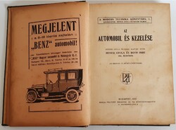 Gyula Hevesi, Imre Roth: the automobile and its management. First edition!