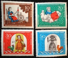 Bb310-3 / Germany - Berlin 1967 People's welfare: Grimm's tales iv. Postage stamp