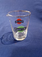 Martini  üveg kiöntő kis kancsó