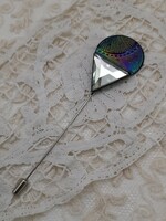 Multani goldline, marked hat pin, 10.5 cm