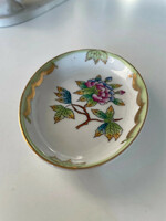 Herend porcelain floral ring holder & jewelry bowl