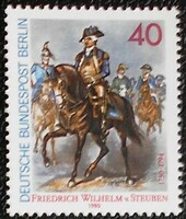 Bb628 / Germany - Berlin 1980 Friedrich Wilhelm von Steuben stamp postman