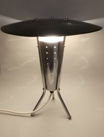 Mid century tripod table lamp ufo