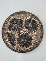 Bod Éva fali kerámia, plasztikus mozaik díszítéssel , sérült  - 34 cm
