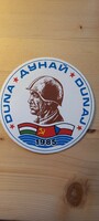 Danube military exercise sticker 1985