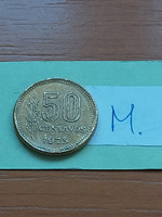Argentina 50 centavos 1973 brass #m