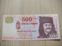 500 HUF 2010 new banknote withdrawn from circulation