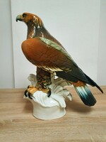 Monumental porcelain volkstedt depicting an eagle! Rarity!! (With video!))