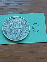 KOLUMBIA COLOMBIA 200 PESOS 1996 Réz-Cink-Nikkel   #O