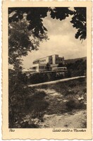 C - 264 running postcard Pécs - holiday hostel in Mecsek 1940 (Weinstock photo)