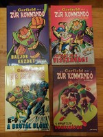 Garfield és a Zűr kommandó teljes sorozat, könyv, (Akár INGYENES szállítással)