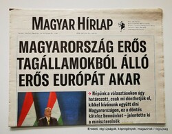 2018 April 11 / Hungarian newspaper / old newspapers comics magazines no.: 26898