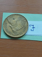 Chile 10 cents 1965 aluminum bronze, condor #j