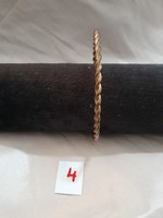 Réz vintage karkötő. 6,8 x 0,4 cm.