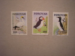 Faröer szigetek-Fauna, Madarak 1978