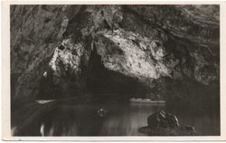 C - 270 running postcards aggtelek - stalactite cave 1939 (sara photo)